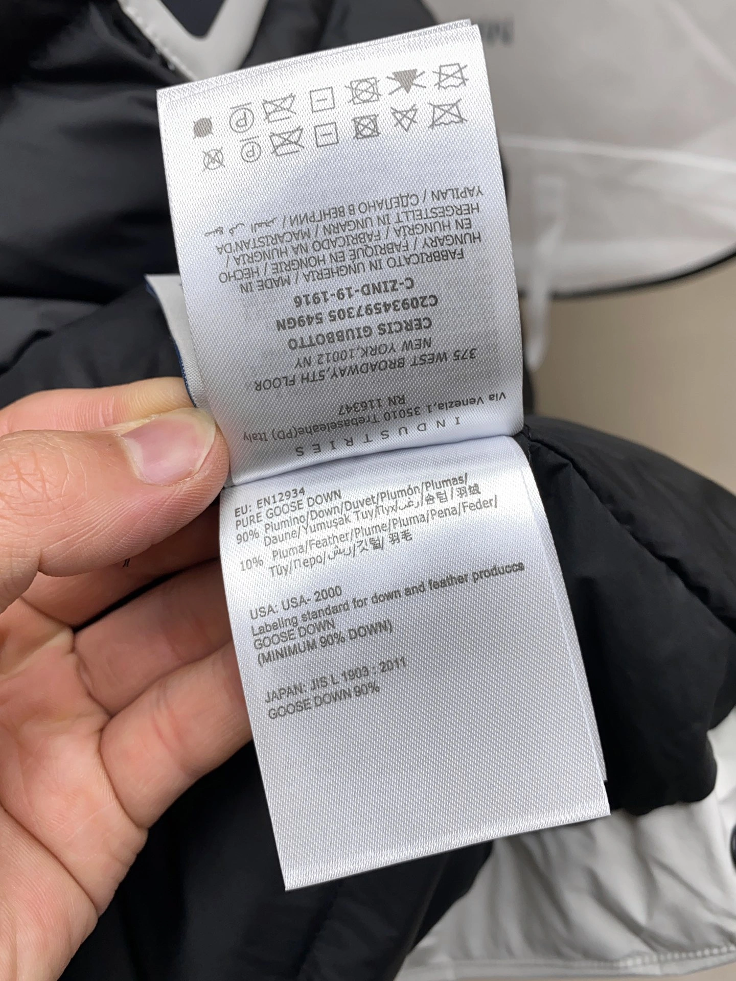 wg.luxury-- 7o9385r Down jacket goose down 2colour item: E-F409I1528-2